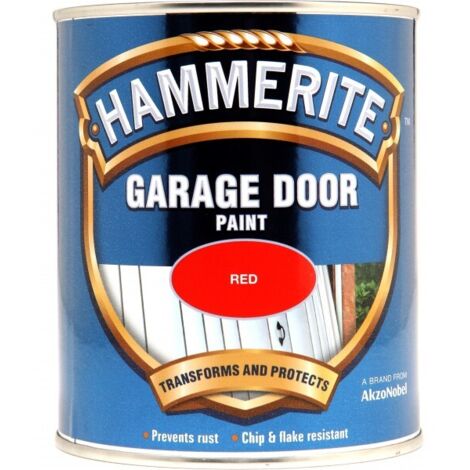 Hammerite - Garage Door Paint -750ML - Red