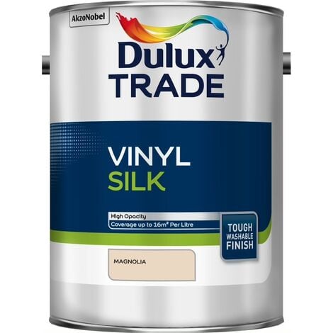 Dulux Trade Vinyl Silk - Magnolia - 5L