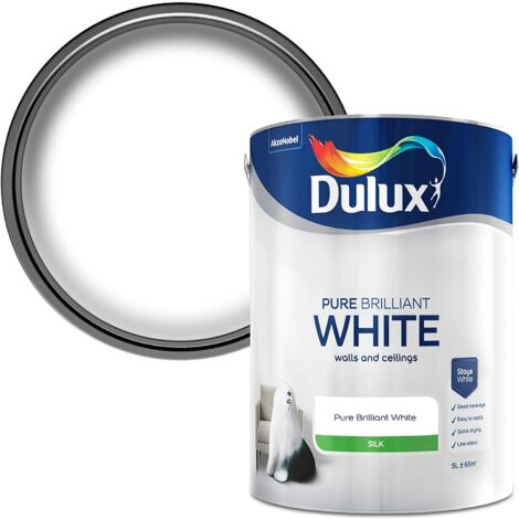 Dulux Retail Silk - Pure Brilliant White - 5L