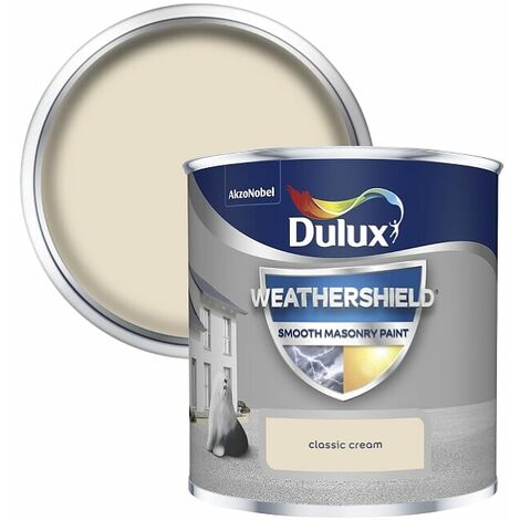 Dulux All Weather Protection Smooth Masonry - 250ml - Classic Cream