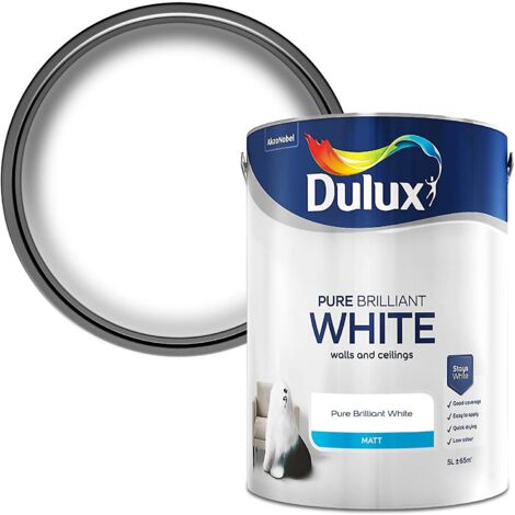Dulux Retail Matt - Pure Brilliant White - 5L
