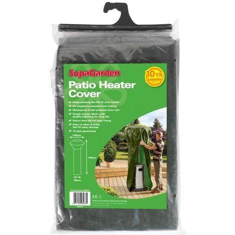 Supagarden Patio Heater Cover - Heavy Duty Zip For Easy Fixing - Easy To Clean