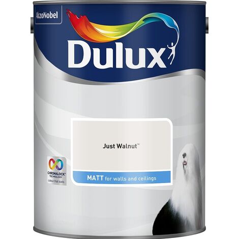Dulux Retail Matt Paint - Just Walnut - 5 Litre