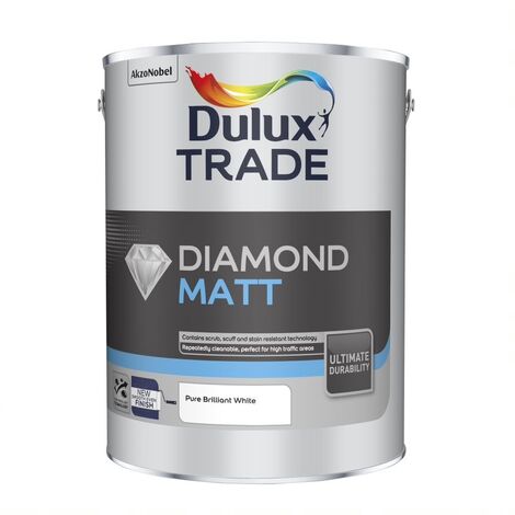 Dulux Trade Diamond Matt - Pure Brilliant White - 5L