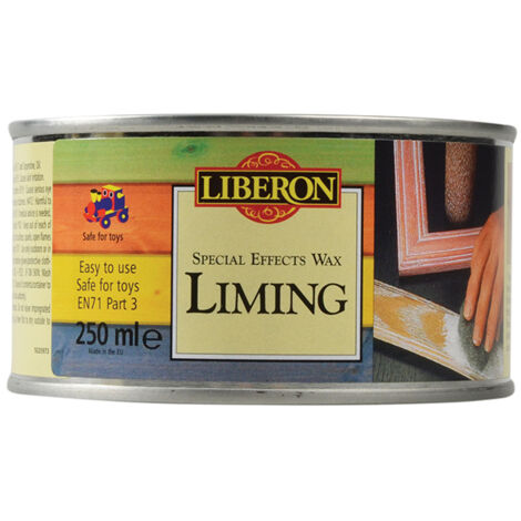 Liberon Liming Wax - Interior Hardwood Limed Effect - 250ml (1/2)
