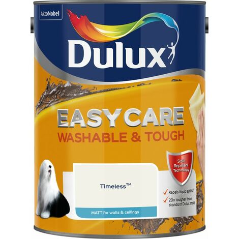 Dulux Easycare Washable & Tough Matt Emulsion Paint - 5L - Timeless