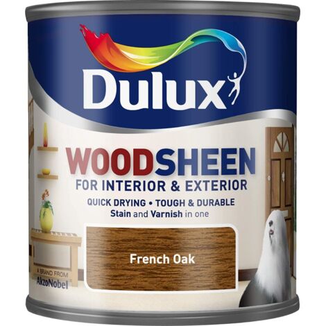 Dulux Woodsheen - Interior & Exterior - French Oak - 250ML (1/3)