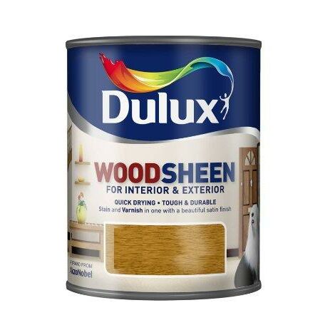 Dulux Woodsheen - Interior & Exterior - French Oak - 750ML