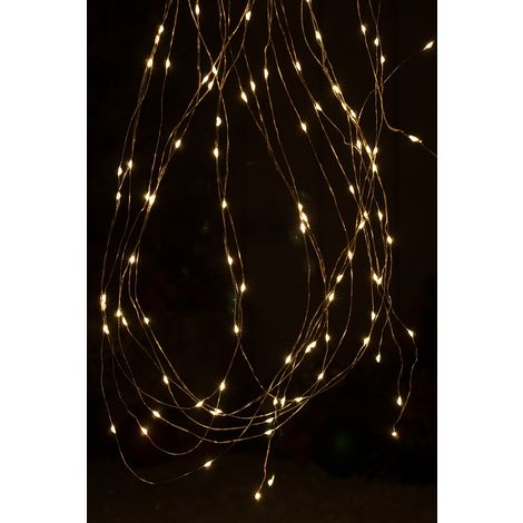 100 Battery Operated Drewdrop, 100 White Outdoor Led Battery Operated Party String Lights With Timer