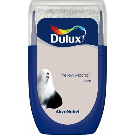 Dulux Retail Matt Emulsion Tester Paint Pot - 30ml - Mellow Mocha