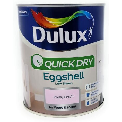 Dulux Quick Dry Eggshell - Pretty Pink - 750ml