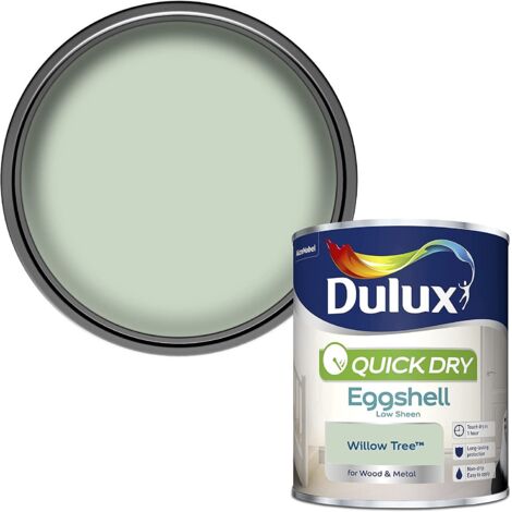 Dulux Quick Dry Eggshell - Willow Tree - 750ml