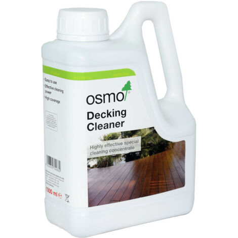 Osmo Decking Cleaner - Removes Dirt and Stains - 1 Litre
