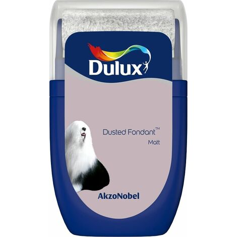 Dulux Retail Matt Emulsion Tester Paint Pot - 30ml - Dusted Fondant