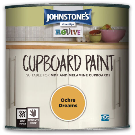 Johnstone's Cupboard Paint Ochre Dream 750ml