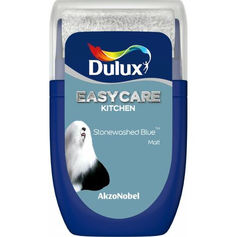 Dulux Easycare Kitchen Matt Tester Pot - 30ml - Stonewashed Blue