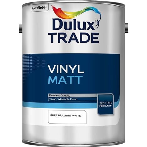 johnstone's paint vinyl silk emulsion brilliant white 10l