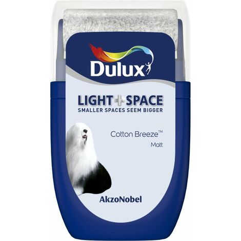 Dulux Light & Space Tester Pot - 30ml - Cotton Breeze