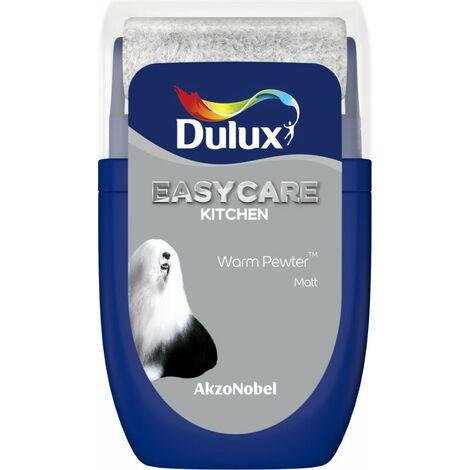 Dulux Easycare Kitchen Matt Tester Pot - 30ml - Warm Pewter