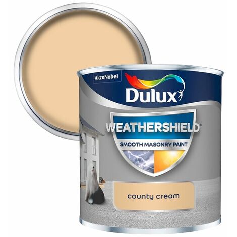 Dulux All Weather Protection Smooth Masonry - 250ml - County Cream