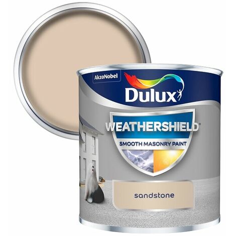 Dulux All Weather Protection Smooth Masonry - 250ml - Sandstone