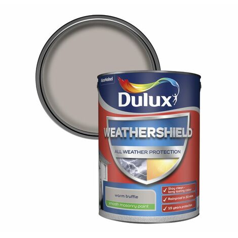 Dulux All Weather Protection Smooth Masonry - 5L - Warm Truffle