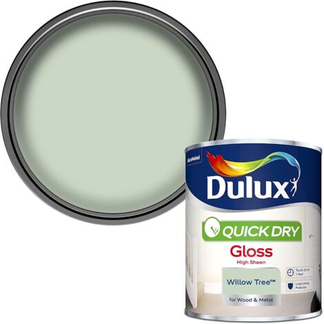Dulux Quick Dry Gloss Colours - Willow Tree - 750ml