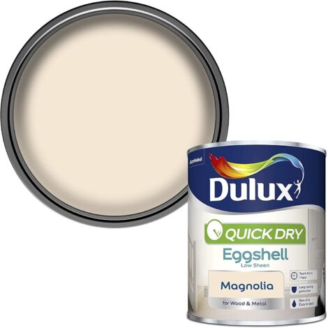 Dulux Quick Dry Eggshell - Magnolia - 750ml