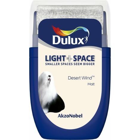 Dulux Light & Space Tester Pot - 30ml - Desert Wind
