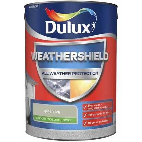 Dulux All Weather Protection Smooth Masonry - 5L - Green Ivy