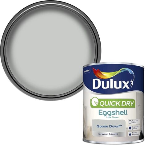 Dulux Quick Dry Eggshell - Goose Down - 750ml