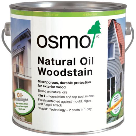 Osmo Natural Oil Woodstain - White - 750ml
