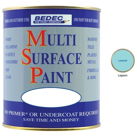 Bedec Multi Surface Paint - Gloss - Lagoon - 2.5L
