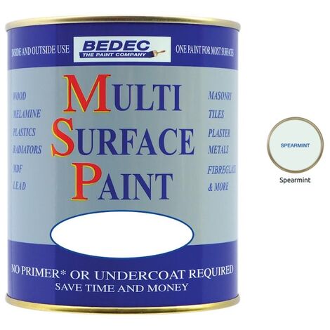 Bedec Multi Surface Paint - Gloss - Spearmint - 2.5L