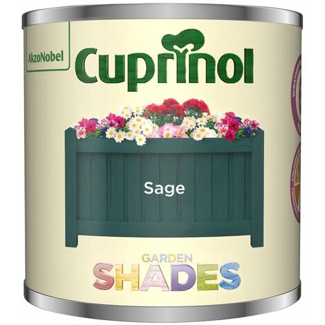 Cuprinol Garden Shades Tester Paint Pot - 125ml - Sage