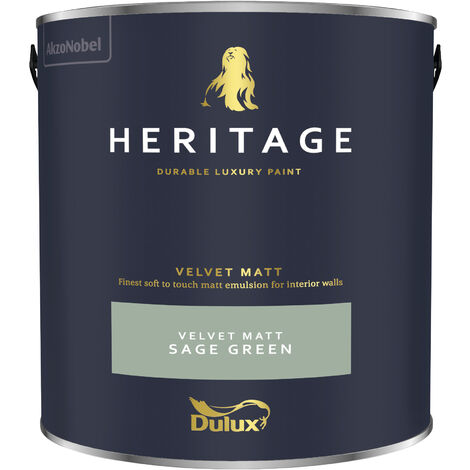 Dulux Heritage Velvet Matt - 2.5L - Sage Green