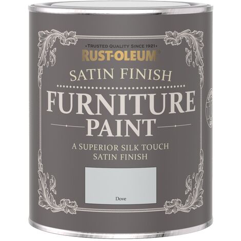 Rust-Oleum Satin Furniture Paint - Dove - 750ML