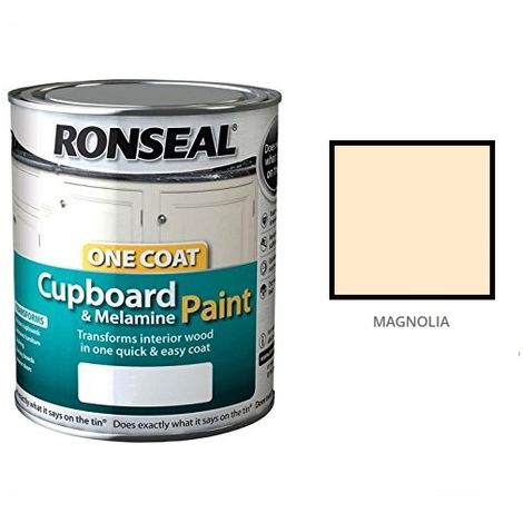 ronseal cupboard paint white satin