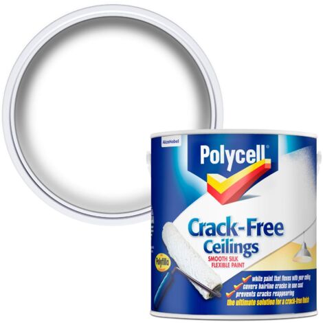 Polycell 5092994 Crack-Free Ceilings Smooth Silk 2.5 litre PLCCFCSS25L