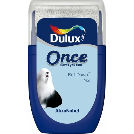 Dulux Retail Once Matt Tester Paint Pot - 30ml - First Dawn
