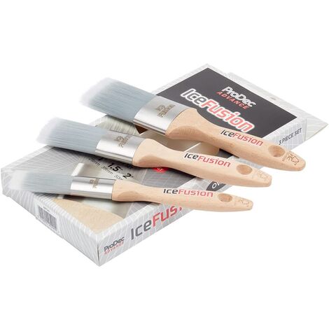 ProDec Ice Fusion Oval Synthetic 3 Brush Set - 1" 1.5" and 2" (1/2)