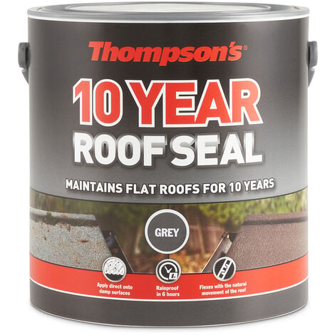 Thompsons 10 Year Roof Seal - Grey - 4L