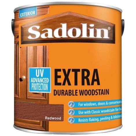 Sadolin Extra Durable Woodstain - Redwood - 2.5L