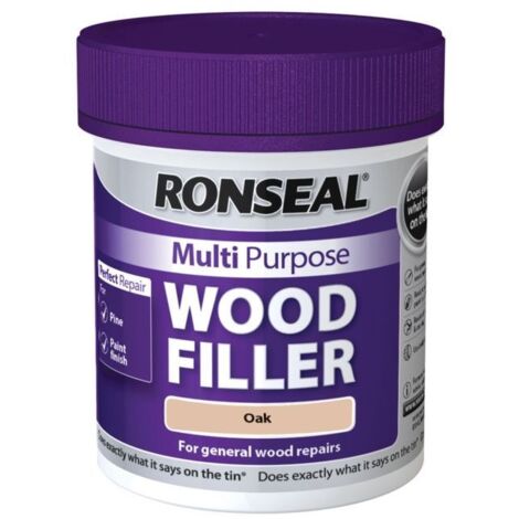 Ronseal Multi Purpose Wood Filler - Oak - 465g - Tub