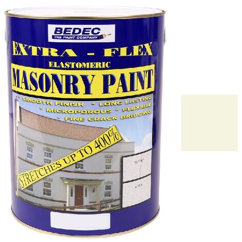Bedec Extra Flex Masonry Paint - Sea Foam - 5 Litre