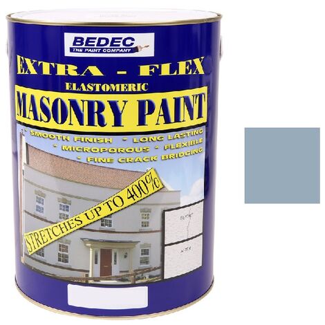 Bedec Extra Flex Masonry Paint - New England - 5 Litre