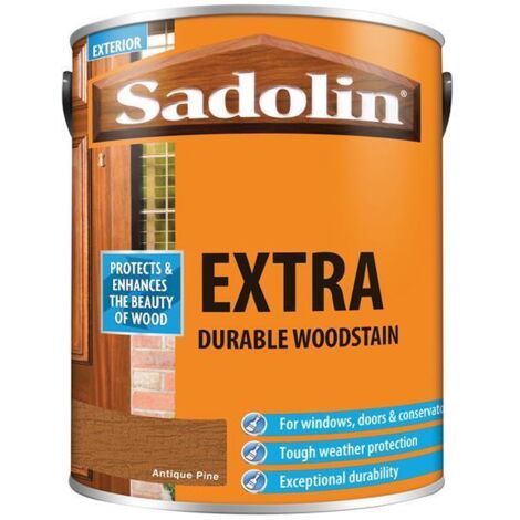Sadolin Extra Durable Woodstain Antique Pine 5 litre SAD5028530