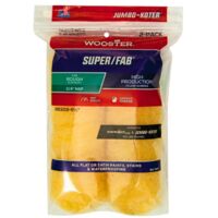 Wooster Jumbo Koter Super Fab 6.5" Mini Roller Sleeves 3/4" Nap Rough - Twin Pack