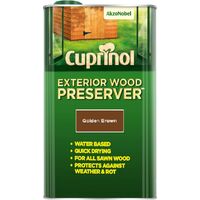 Cuprinol Exterior Wood Preserver Golden Brown 5L