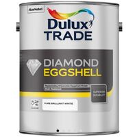 Dulux Trade Diamond Eggshell - Pure Brilliant White - 2.5L